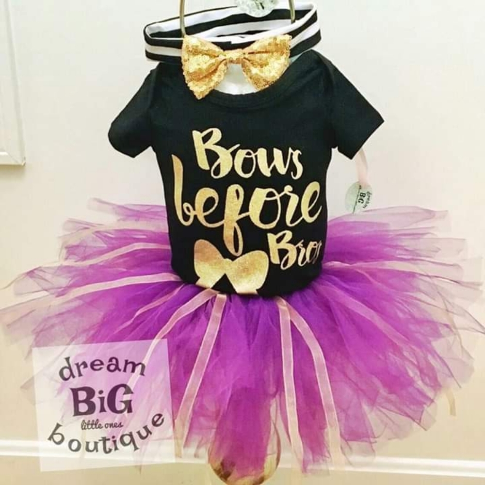 New tutu Boutique outfit gift set baby girl 24 mon